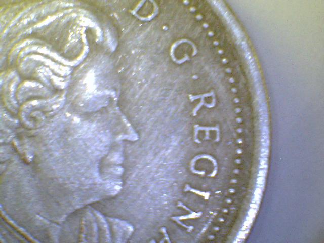 Canadian-2005-Un-Plated-Zinc-Penny